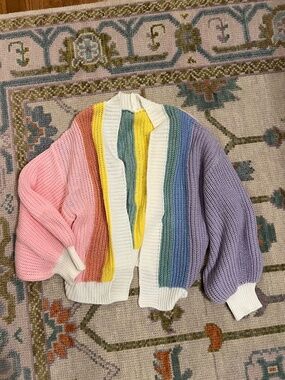 Knit cardigan